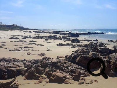 Vista da praia